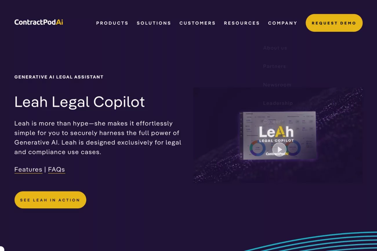 Integreon Pioneers AI-Led Legal Services with ContractPodAI