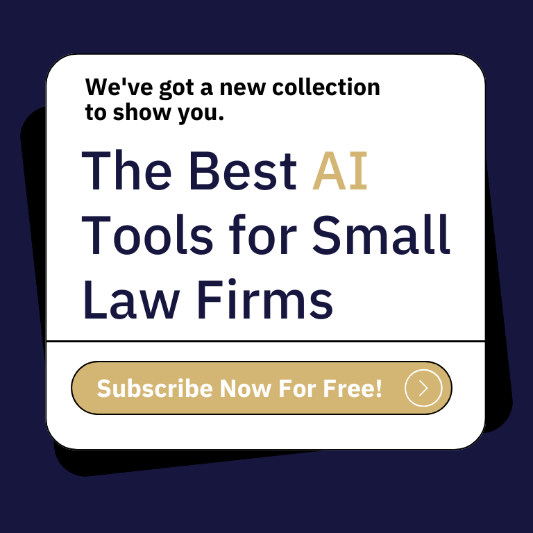 How to manage a small law firm with legal tech and legal marketing.